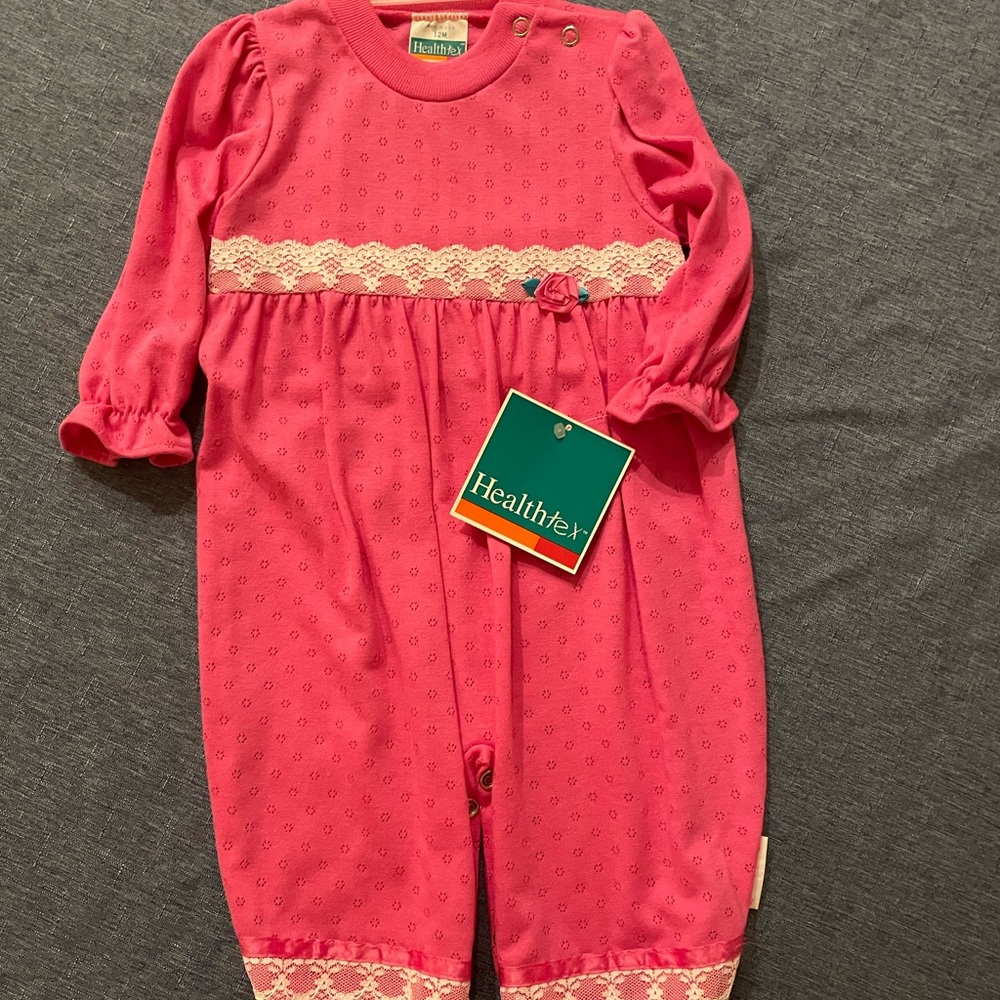 NWT Healthtex onesie for infant age 12 months